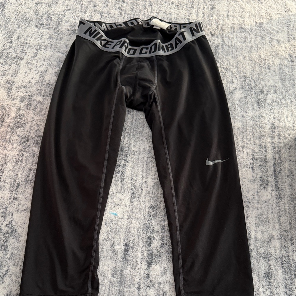 Men Nike Black Pro Combat Tights- size XL